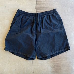 Vintage No Fear Mesh Shorts Nylon Black Made in USA